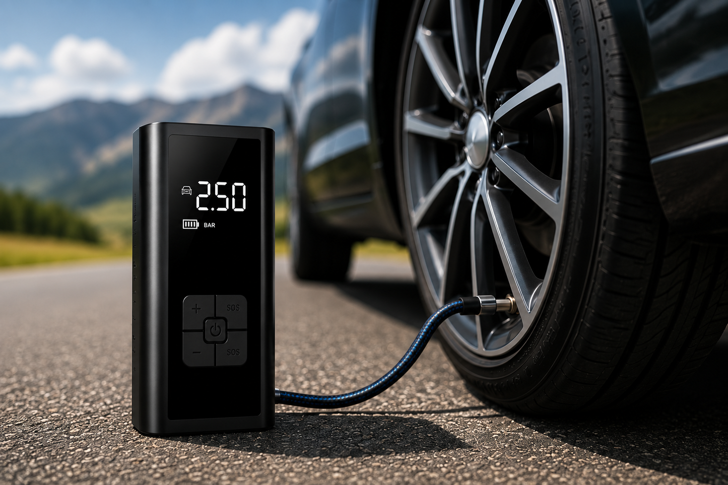 Onelito™ Smart Air Pro – Portable Tire Inflator